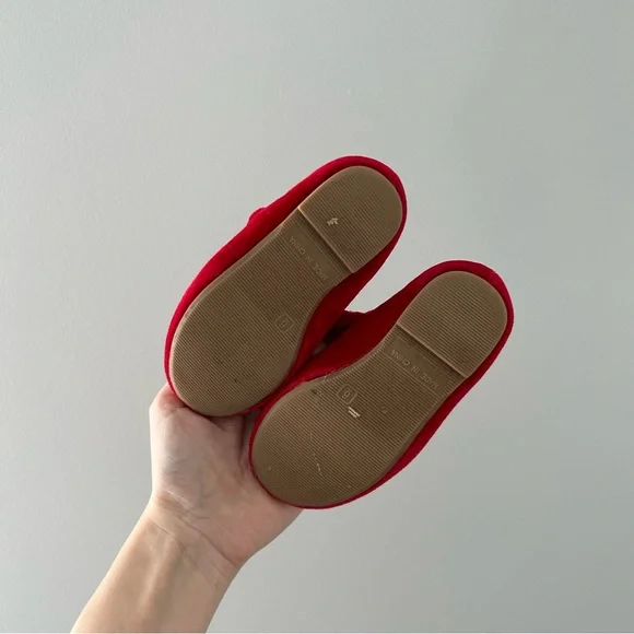 GAP Red Velvet Shoes - Picture 5 of 6